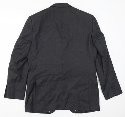 Mens UK Size 40 Howick Regular Grey Suit Jacket