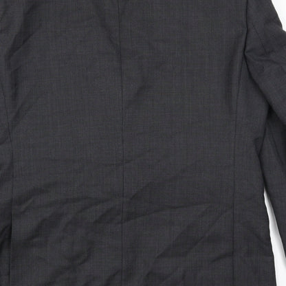Mens UK Size 40 Howick Regular Grey Suit Jacket