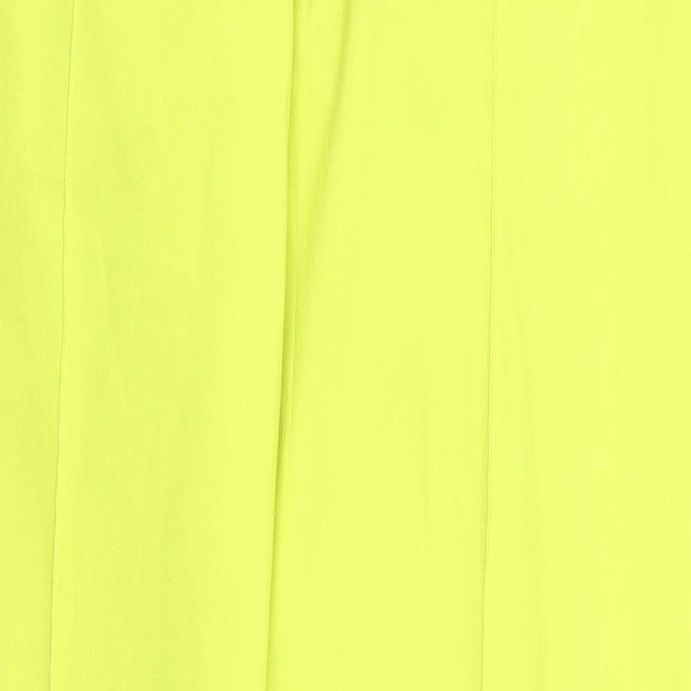 Womens UK Size 31 in Preworn Regular Fit  Yellow Trousers