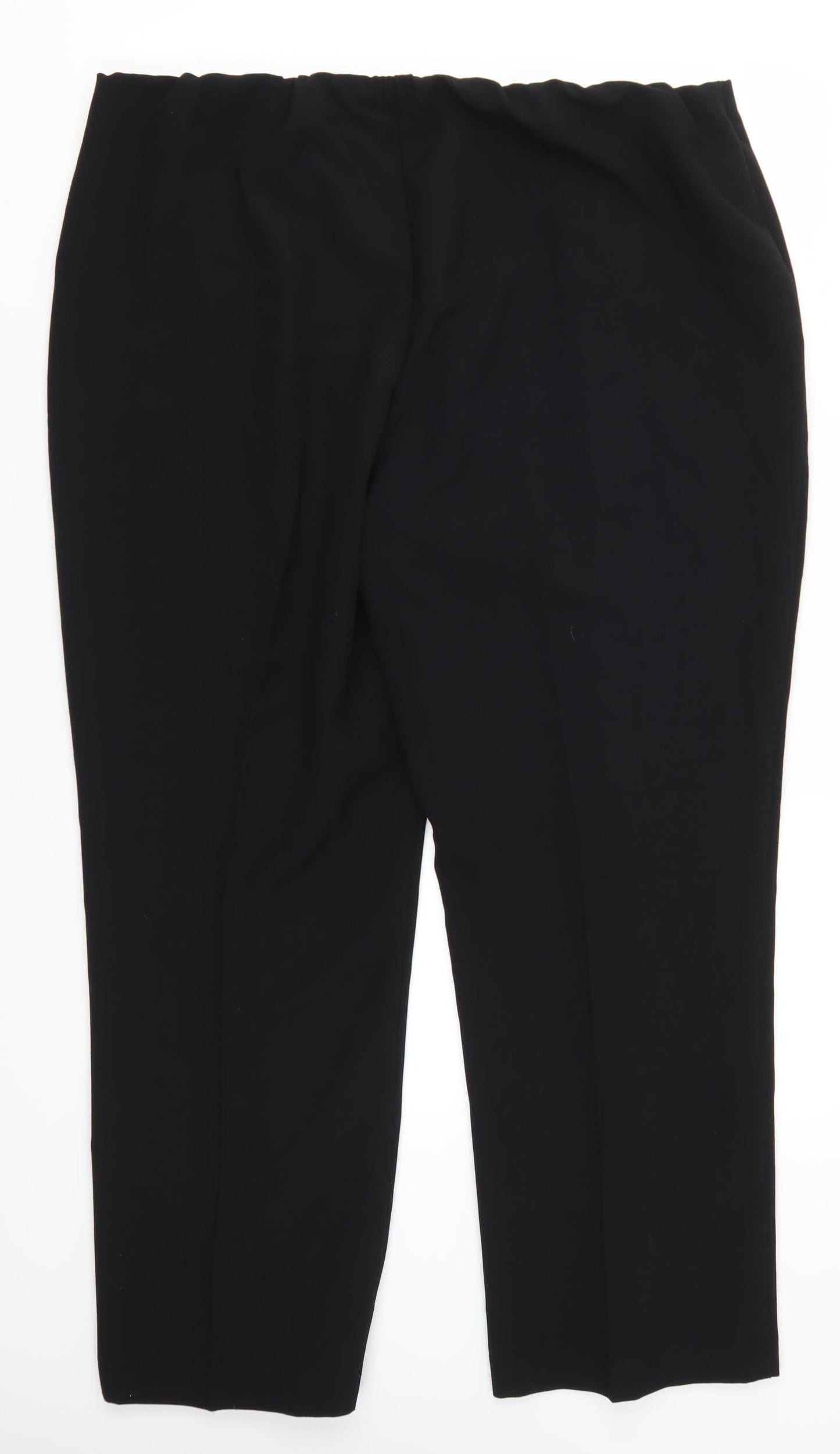Womens UK Size 20 Bonmarché Regular Fit  Black Trousers
