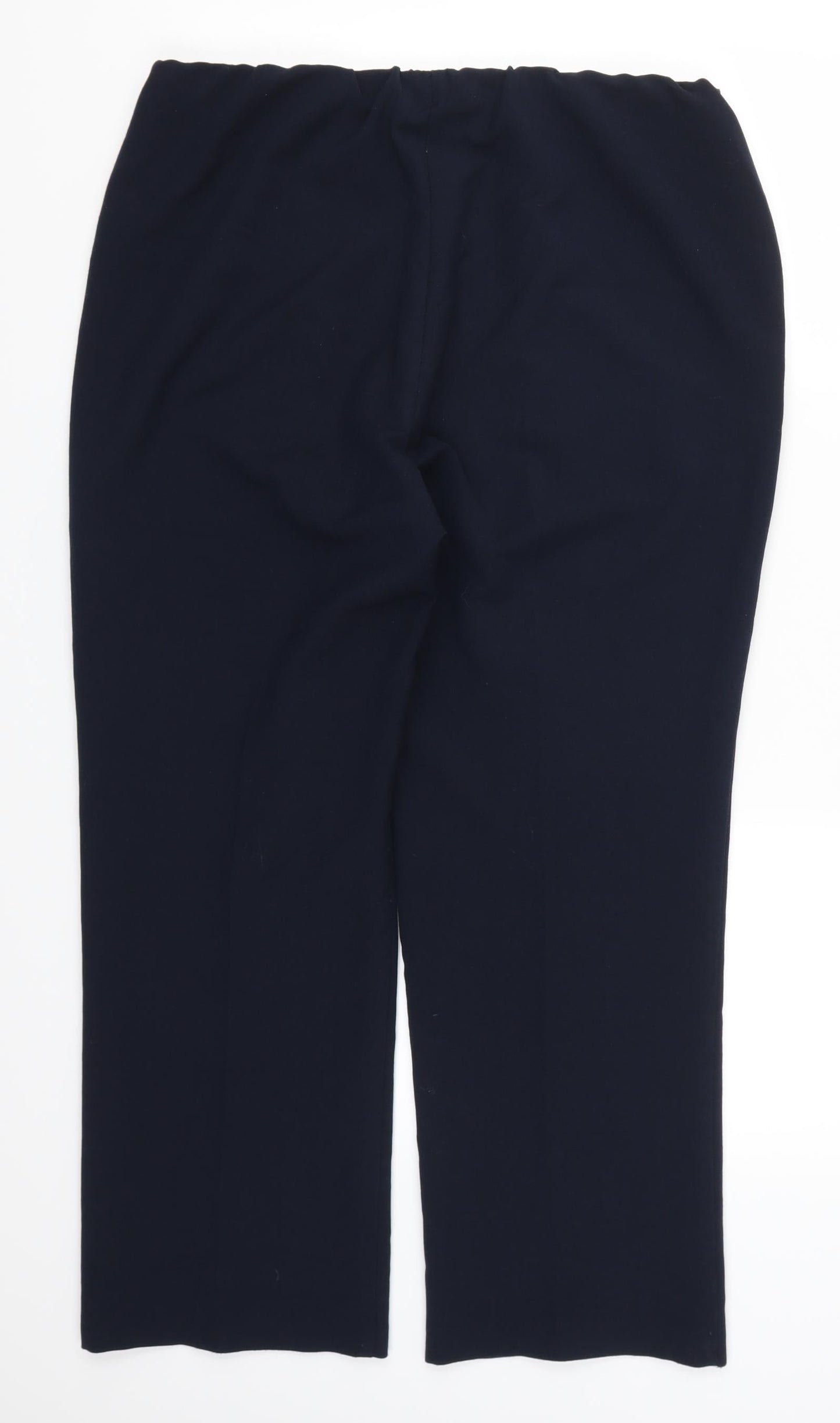 Bonmarché Womens Blue   Trousers  Size 14 L25 in