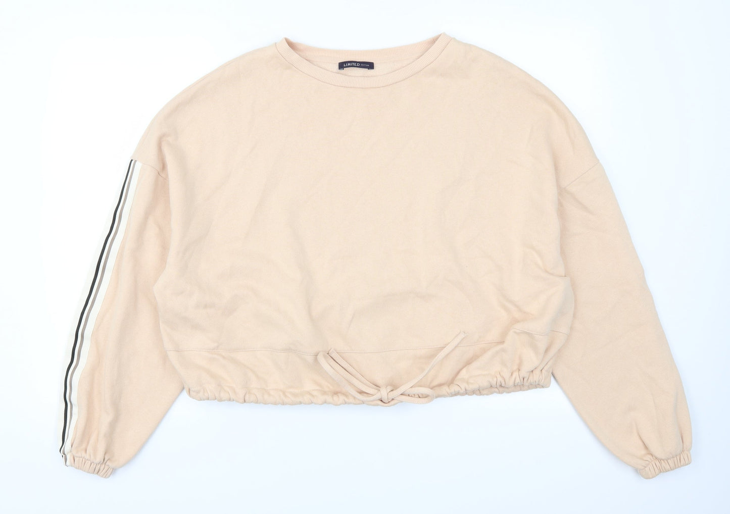 Womens UK Size 12 Marks and Spencer Beige Pullover Sweatshirt