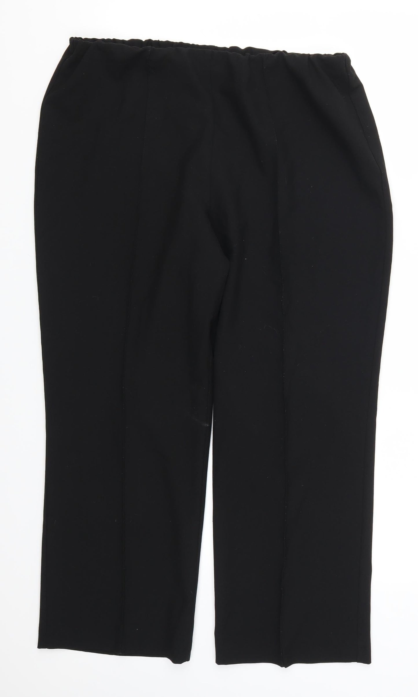 Bonmarché Womens Black   Trousers  Size 14 L25 in