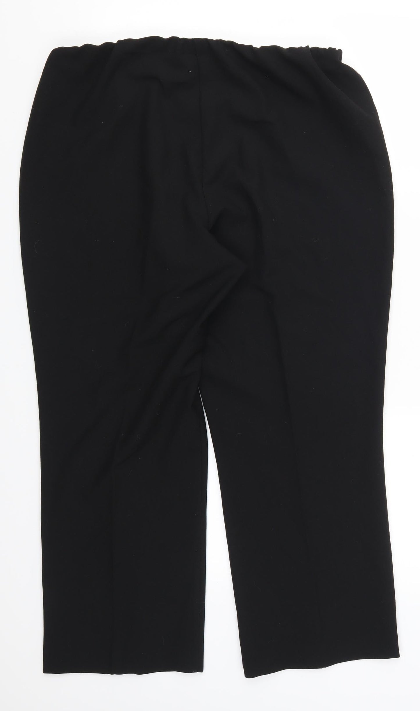 Bonmarché Womens Black   Trousers  Size 14 L25 in