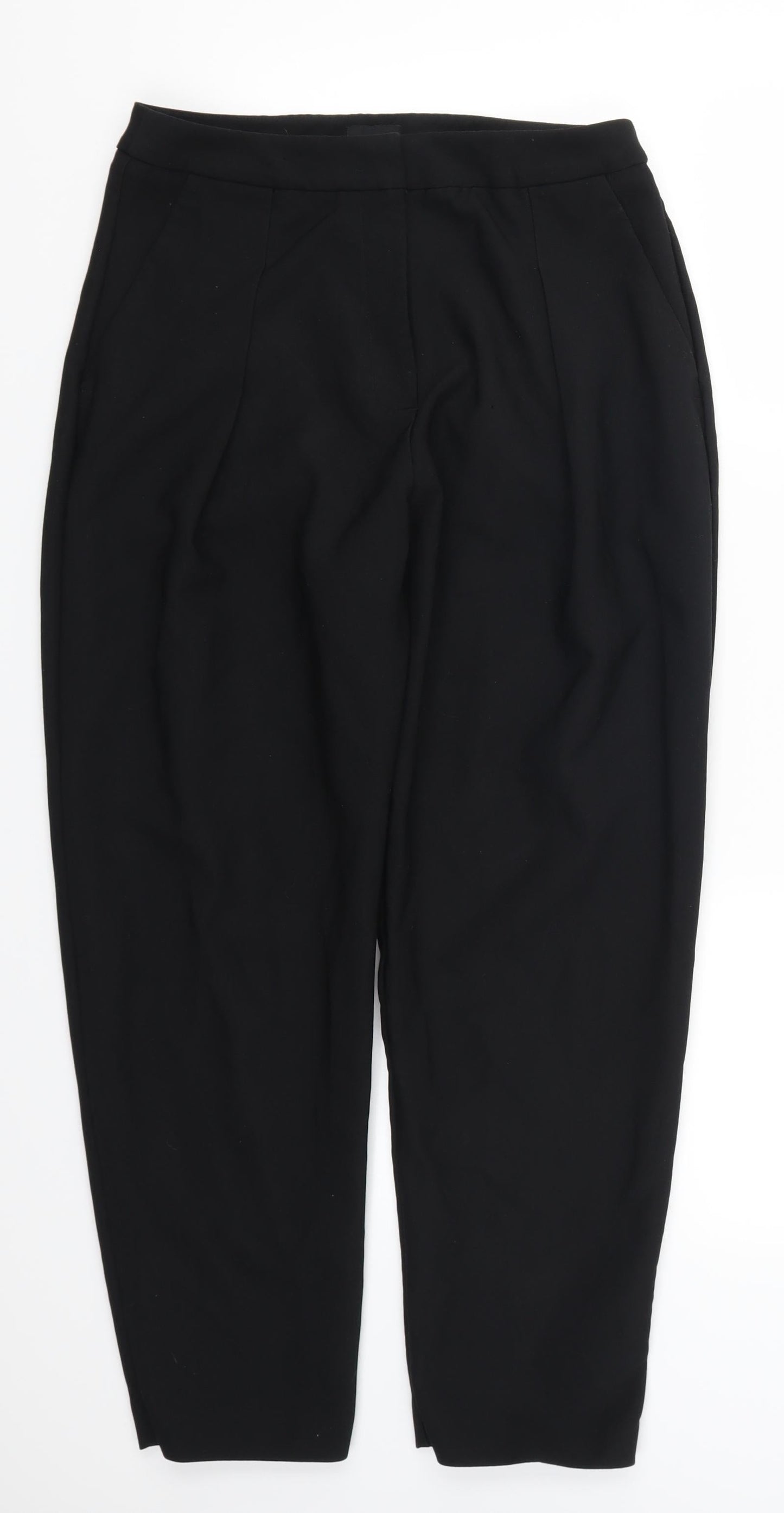 River Island Womens Black   Trousers  Size 12 L25 in
