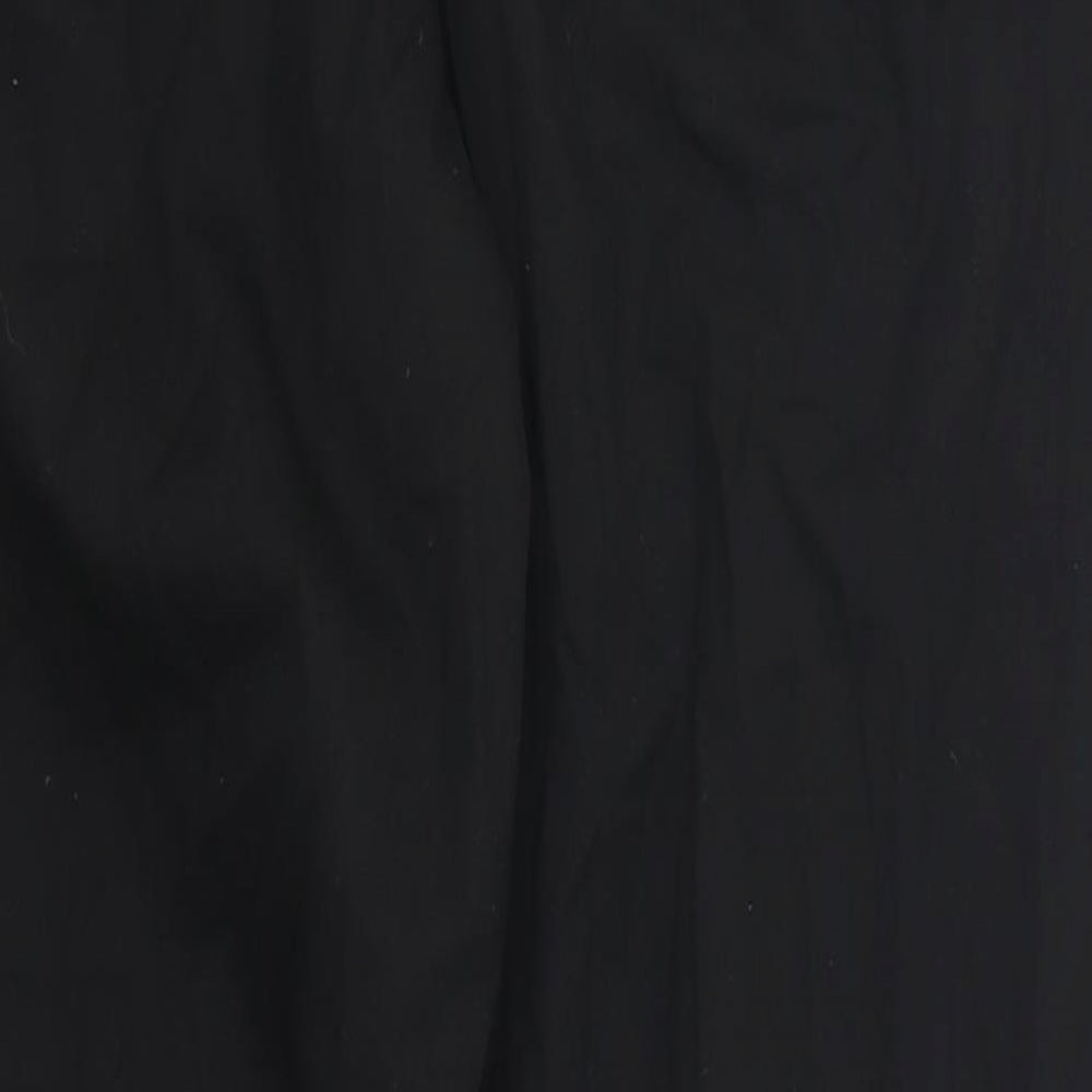 Yessica Womens Black   Trousers  Size 12 L30 in
