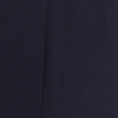 Womens UK Size 14 Marks and Spencer Regular Fit  Blue Trousers