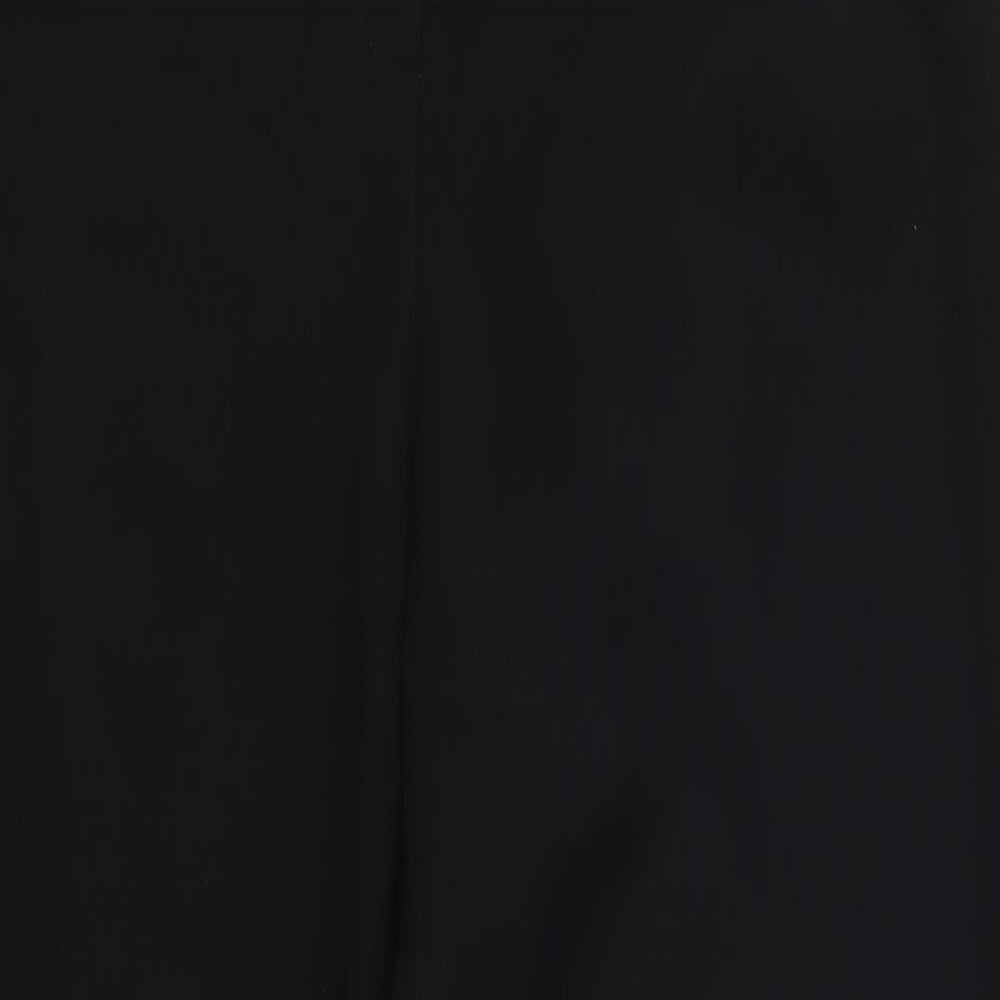 Womens UK Size 34 in Preworn Regular Fit  Black Trousers