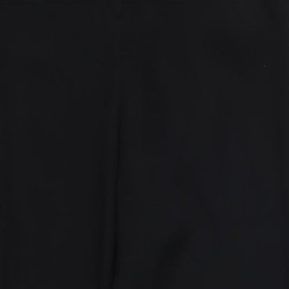 Womens UK Size 34 in Preworn Regular Fit  Black Trousers