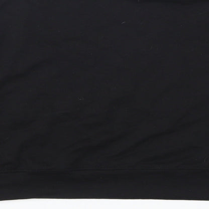 I SAW IT FIRST Womens Black   Pullover Sweatshirt Size S