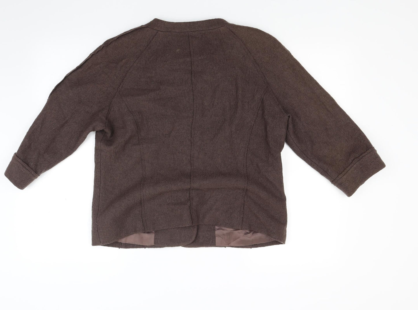 Womens UK Size 14 Coercion Brown Jacket