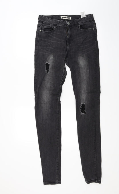 Noisy may Womens Black  Denim Skinny Jeans Size 30 in L34 in
