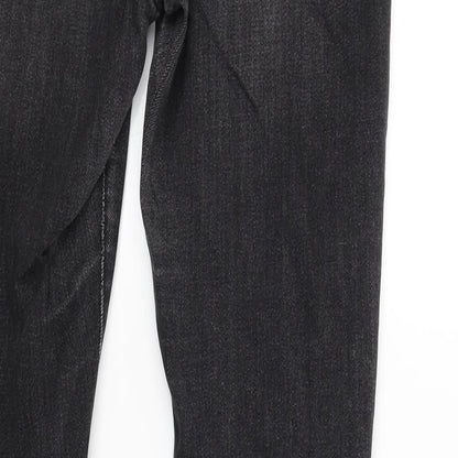 Noisy may Womens Black  Denim Skinny Jeans Size 30 in L34 in