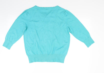 Dorothy Perkins Womens Green  Knit Cardigan Jumper Size 16