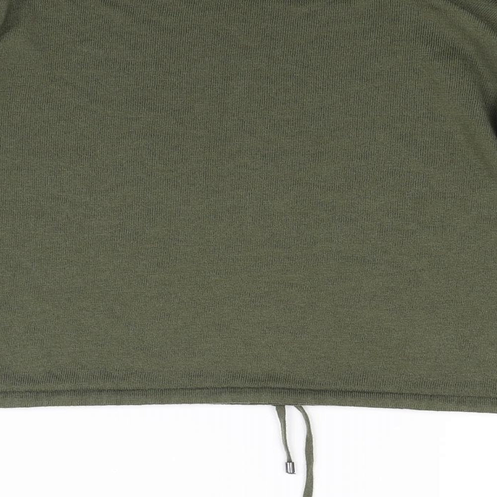 H&M Womens Green  Knit Pullover Jumper Size XS