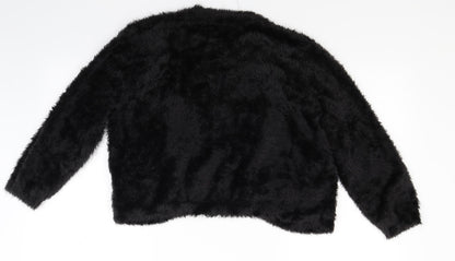Marks and Spencer Womens Black   Jacket Coat Size 16