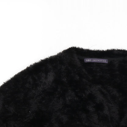 Marks and Spencer Womens Black   Jacket Coat Size 16