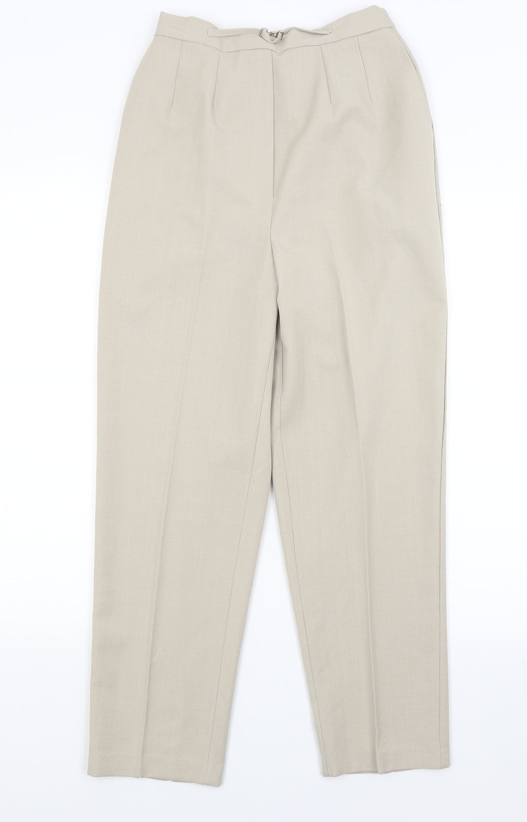 Womens UK Size 12 Saira Regular Fit  Beige Trousers
