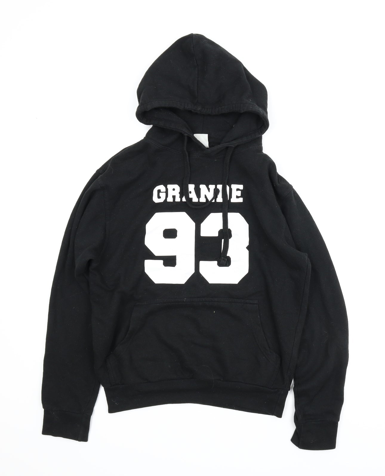 Famona Mens Black   Pullover Hoodie Size S