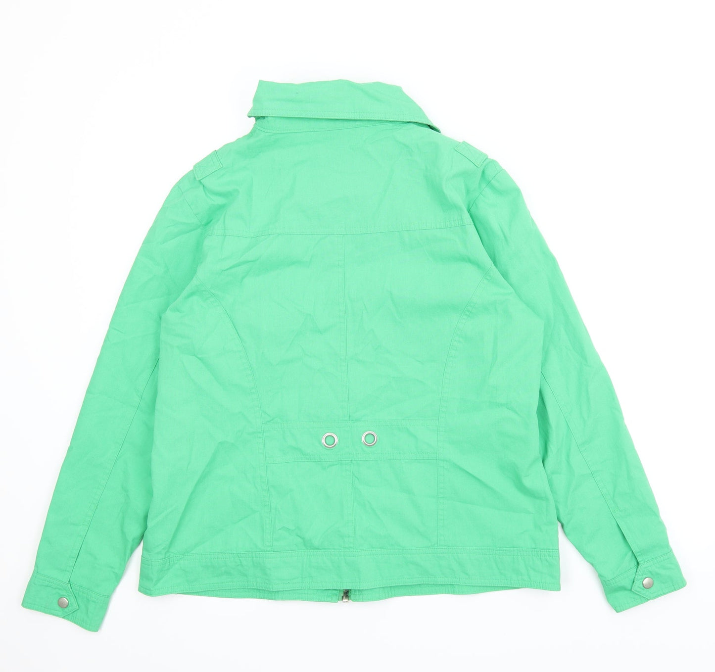 Womens UK Size 14 Being Casual Green Jacket
