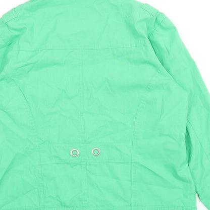 Womens UK Size 14 Being Casual Green Jacket