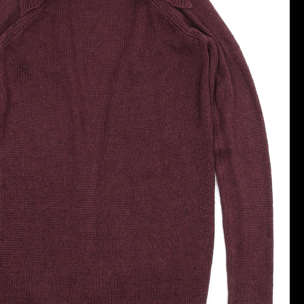 Originals Knitwear Womens Purple   Cardigan Jumper Size S