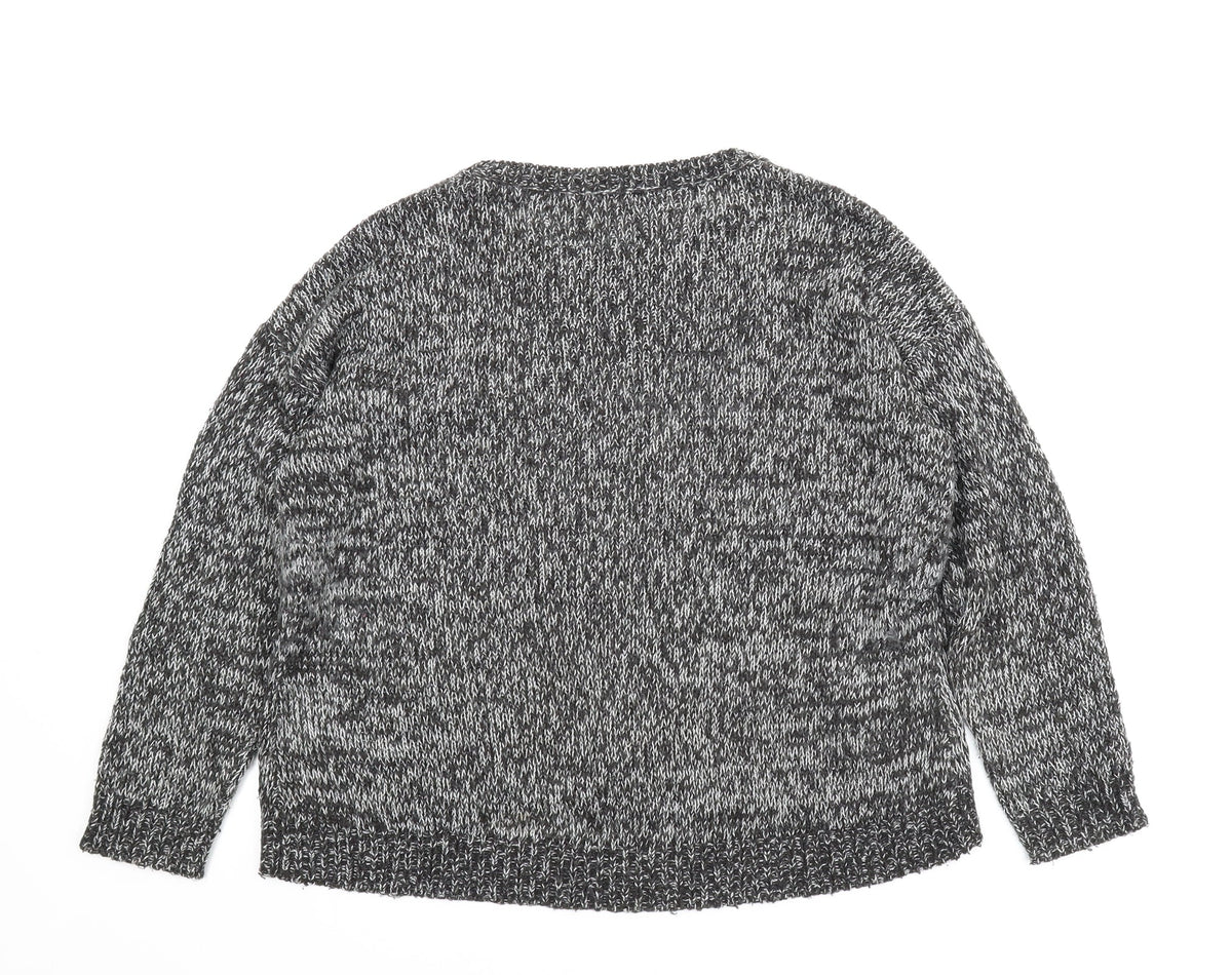 New Look Womens Grey   Pullover Jumper Size M