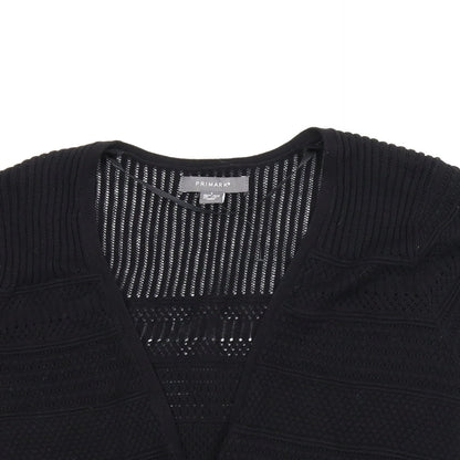 Primark Womens Black   Cardigan Jumper Size S