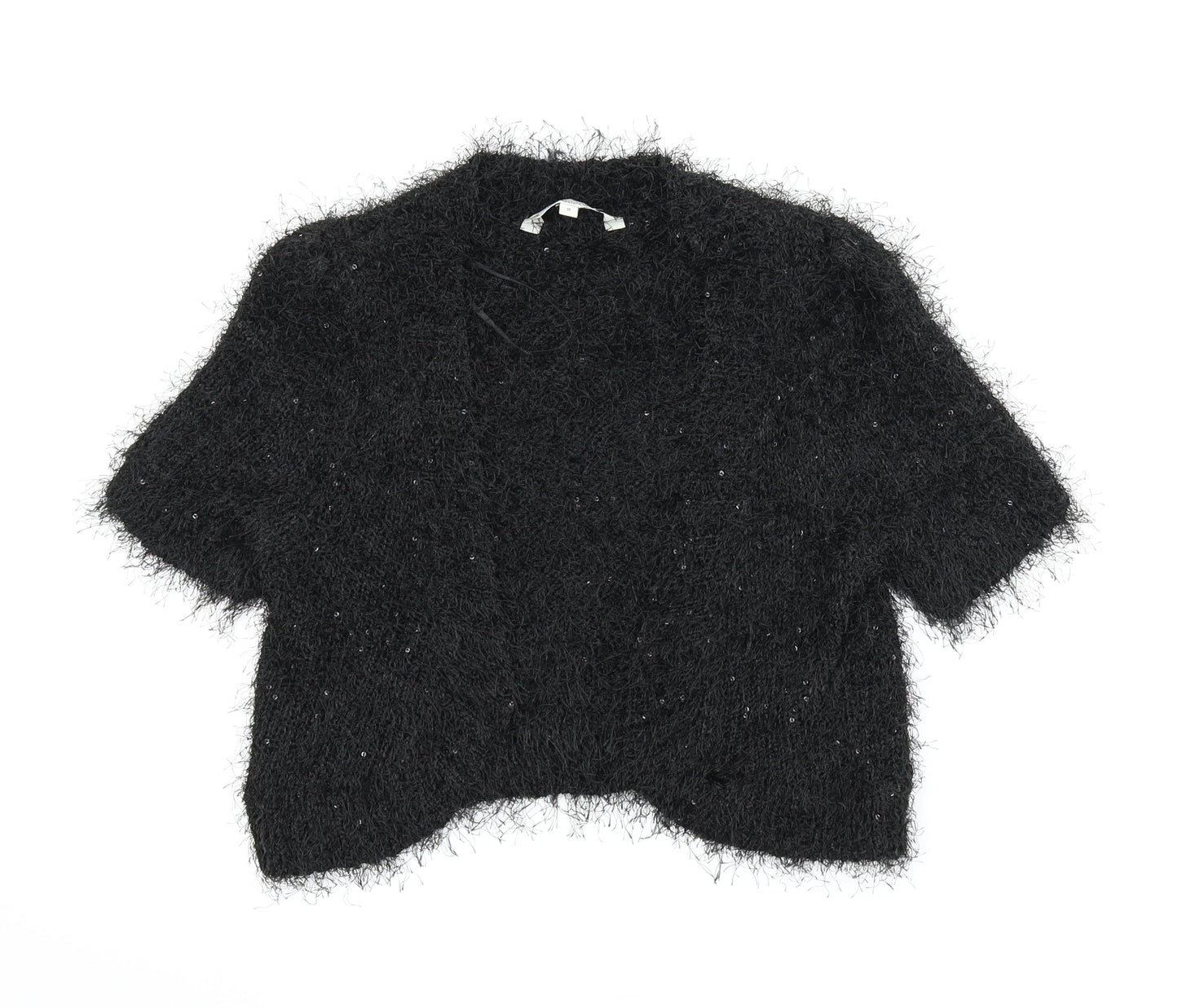 Peacocks Womens Black   Cardigan Jumper Size 8