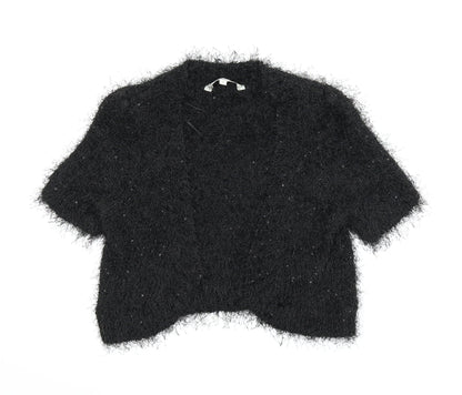 Peacocks Womens Black   Cardigan Jumper Size 8