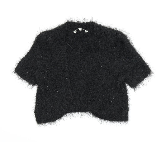 Peacocks Womens Black   Cardigan Jumper Size 8