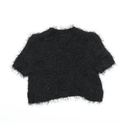 Peacocks Womens Black   Cardigan Jumper Size 8