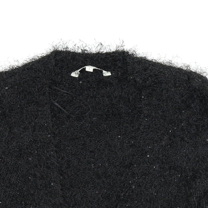 Peacocks Womens Black   Cardigan Jumper Size 8