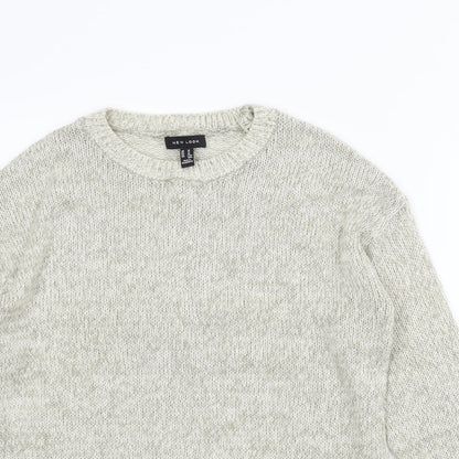 New Look Womens Grey   Pullover Jumper Size M