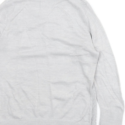 Per Una Womens Grey   Pullover Jumper Size M