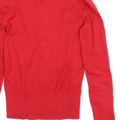 Preworn Womens Red   Pullover Jumper Size S