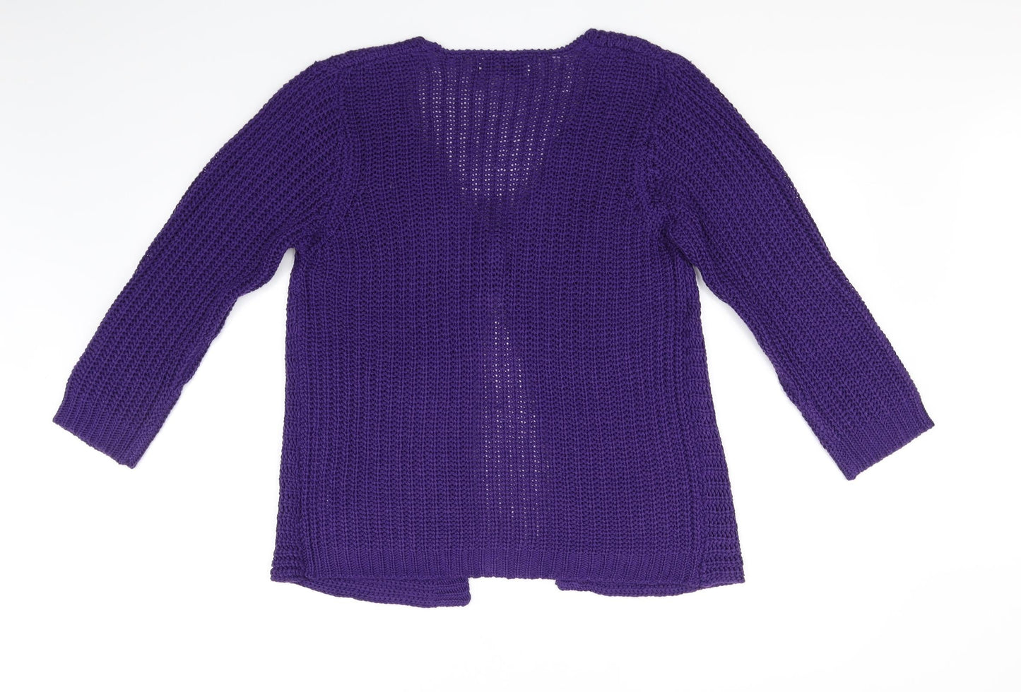 Marbele Womens Purple   Cardigan Jumper Size XL
