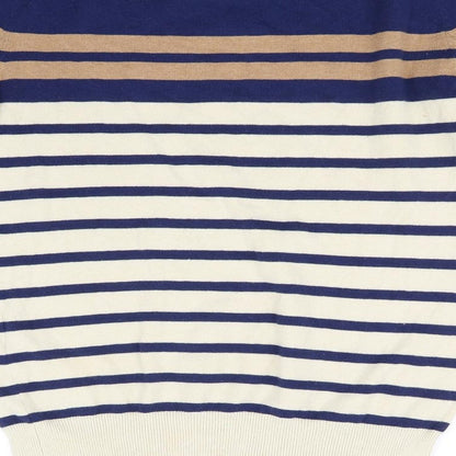 Atmosphere Womens Beige Striped  Pullover Jumper Size 12