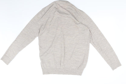 H&M Womens Beige   Pullover Jumper Size M
