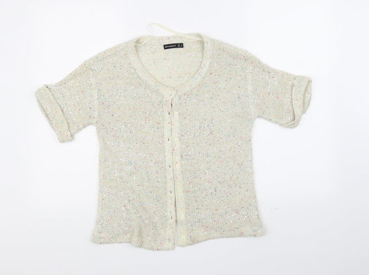 Atmosphere Womens Beige   Cardigan Jumper Size 8