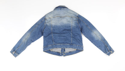deniem & co Girls Blue   Jacket Coat Size 11-12 Years