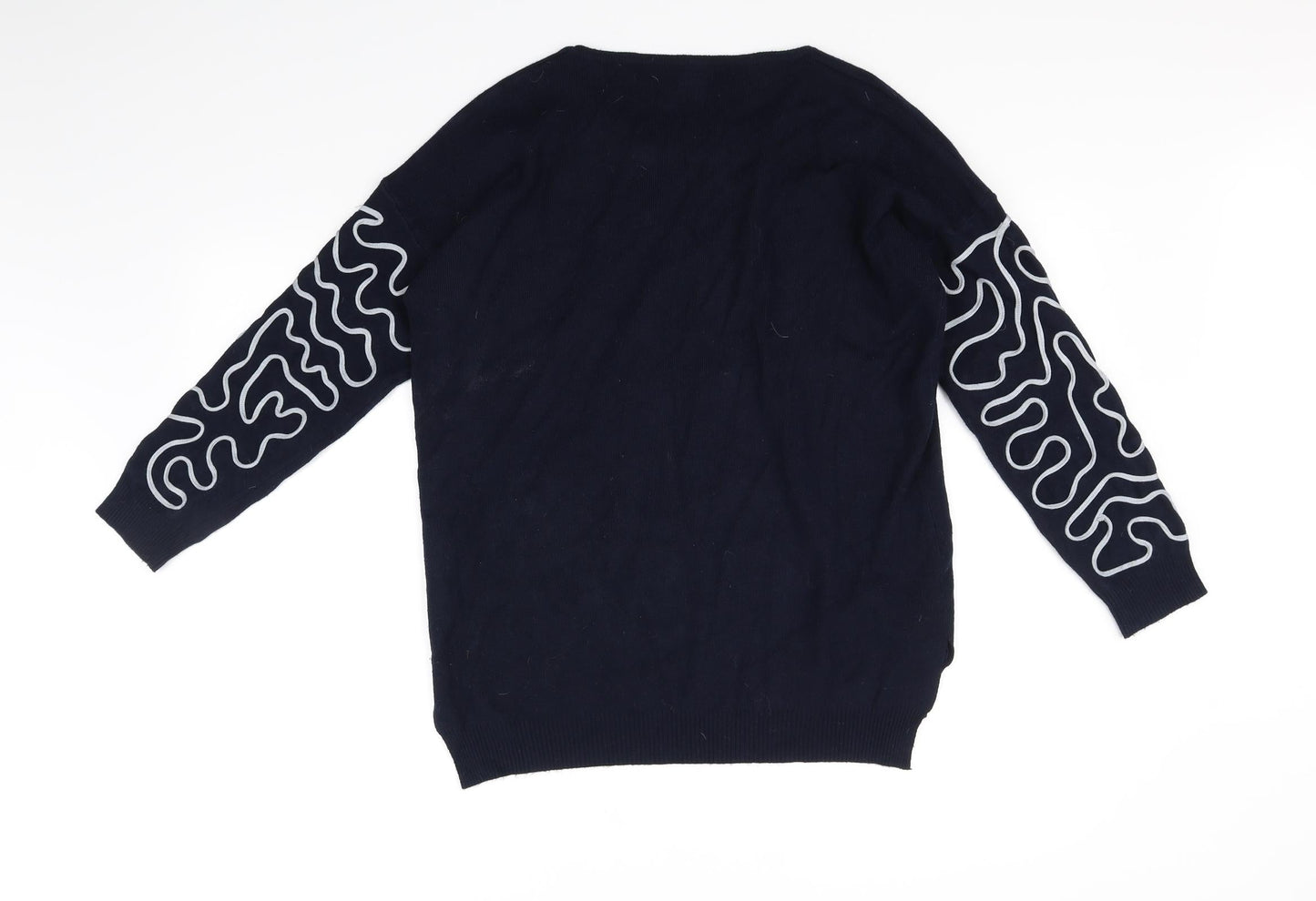 Zuppe Womens Blue   Pullover Jumper Size M