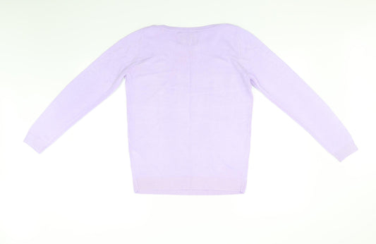 Maine Womens Purple   Pullover Jumper Size 12