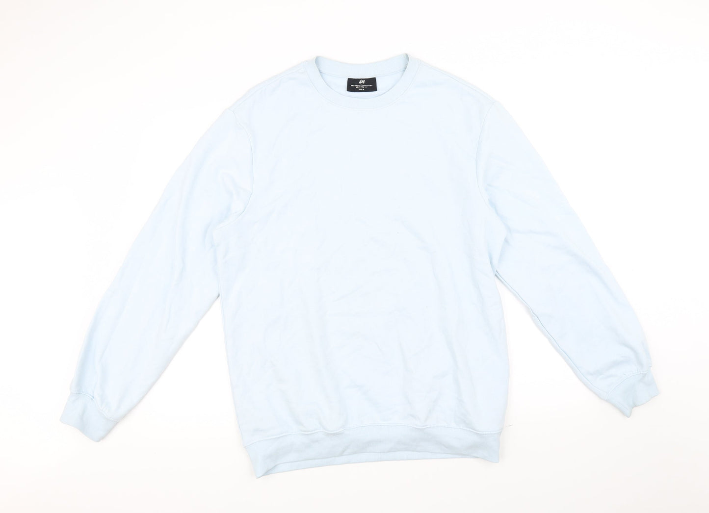 H&M Mens Blue   Pullover Jumper Size M