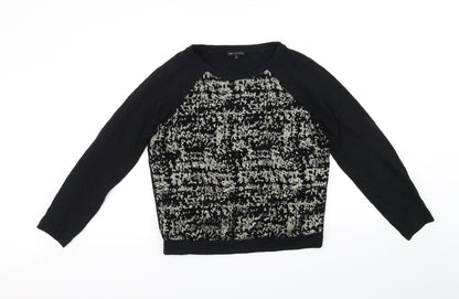 Marks & Spencer Womens Black   Pullover Jumper Size 10