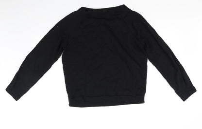 Marks & Spencer Womens Black   Pullover Jumper Size 10