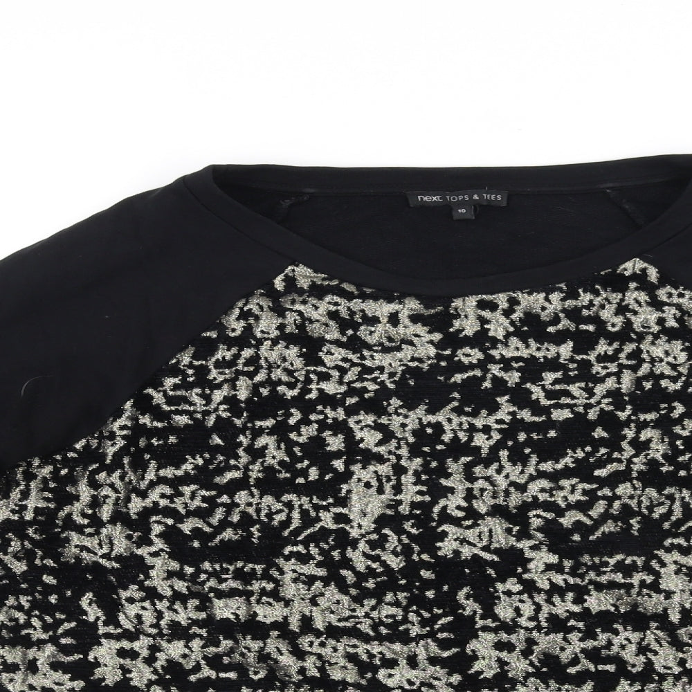 Marks & Spencer Womens Black   Pullover Jumper Size 10