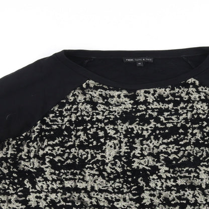 Marks & Spencer Womens Black   Pullover Jumper Size 10