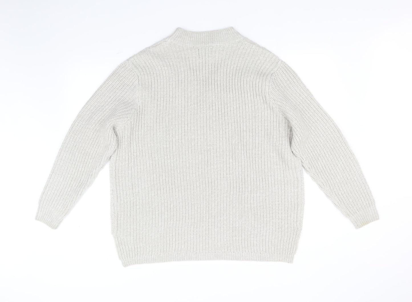 Beyou Womens Beige   Pullover Jumper Size 16