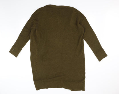 New Look Womens Green   Cardigan Jumper Size M